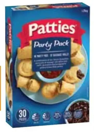 PATTIES PARTY PACK 1.25kg