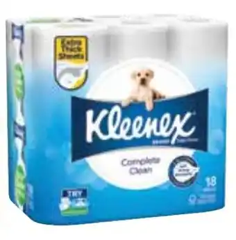 Supabarn KLEENEX TOILET TISSUE 18 pack offer