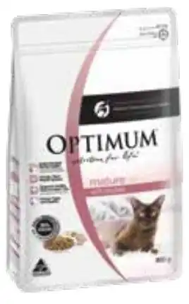 OPTIMUM DRY CAT FOOD SELECTED VARIETIES 800g