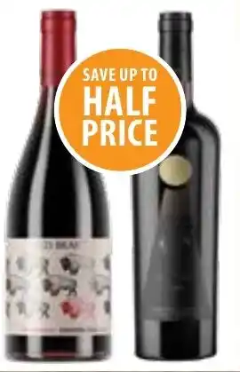 Supabarn RED BEAST AND 2AM BAROSSA VALLEY SHIRAZ 750ml offer