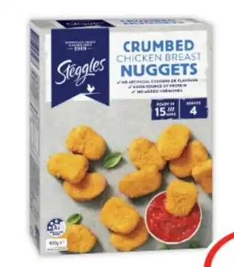 IGA Steggles Chicken Breast Nuggets 400g offer