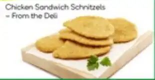 Woolworths Chicken Sandwich Schnitzels offer
