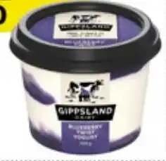 Woolworths Gippsland Dairy Twist Yogurt 700g offer