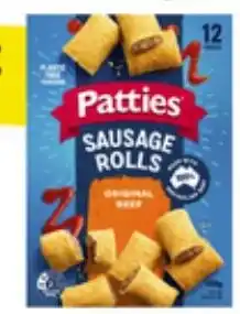 Woolworths Pasties or Sausage Rolls 450-560g Pk 12 offer