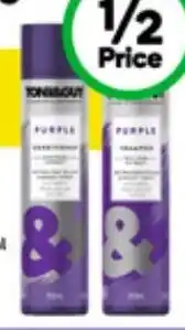 Woolworths Toni & Guy Shampoo or Conditioner 250ml offer