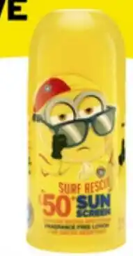 Woolworths Surf Life Saving Despicable Me Sunscreen Roll On SPF50+ 75ml offer