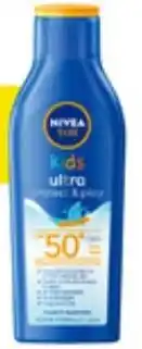 Woolworths Nivea Sun Kids Protect & Play Sunscreen Lotion SPF50+ 200ml offer