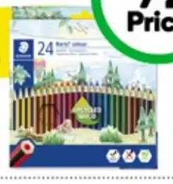 Woolworths Staedtler Noris Colour Coloured Pencils Pk 24 offer