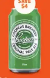 Woolworths Coopers Pale Ale offer