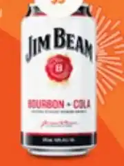 Woolworths JIM BEAM White Label Cola offer