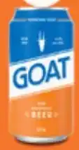 Woolworths Mountain GOAT Very Enjoyable Beer Cans 24x375ml offer