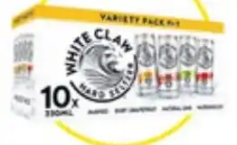 White Claw Hard Seltzer Variety Pack No.1 Cans 10x330ml