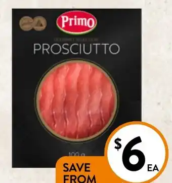 Foodworks Primo Gourmet Selection Prosciutto 100g offer