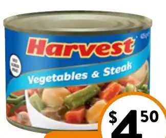 Foodworks Harvest Canned Meals 425g offer