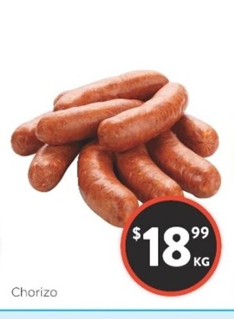 Foodworks Chorizo offer