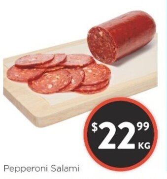 Foodworks Pepperoni Salami offer