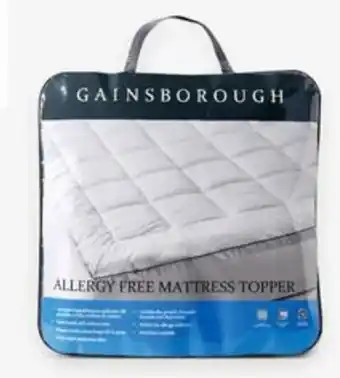 Harris Scarfe D. GAINSBOROUGH Allergy Free 1000gsm Mattress Topper QB offer