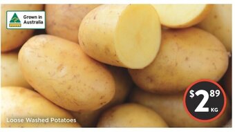Foodworks Loose Washed Potatoes offer