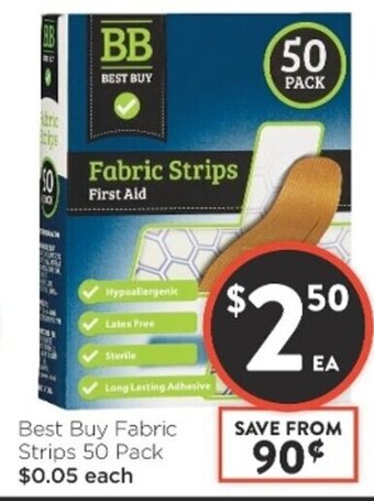 Foodworks Best Buy Fabric Strips 50 pack offer