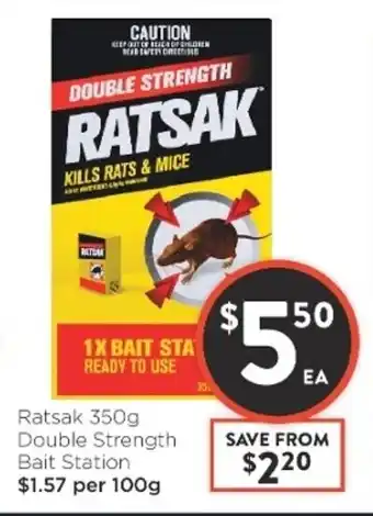 Ratsak 350g Double Strength Bait Station