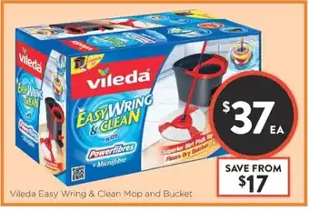 Vileda Easy Wrings & Clean Mop and bucket