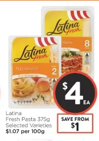 Foodworks Latina Fresh Pasta 375g offer
