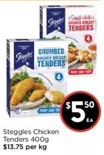 Foodworks Steggles Chicken Tenders 400g offer