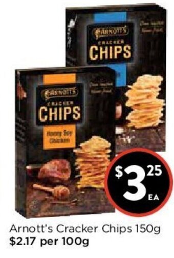 Foodworks Arnott's Cracker Chips 150g offer