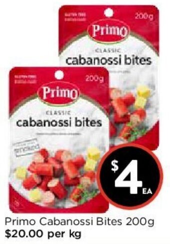 Foodworks Primo Cabanossi Bites 200g offer