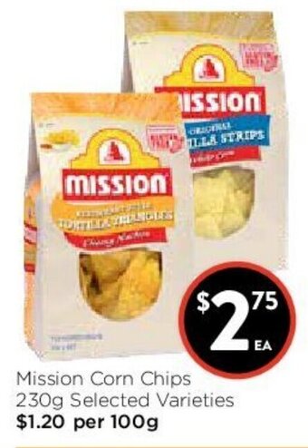 Foodworks Mission Corn Chips 230g offer
