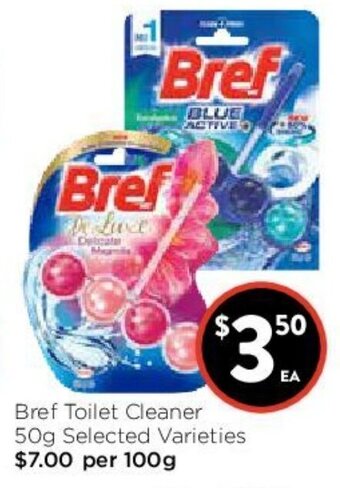 Foodworks Bref Toilet Cleaner 50g offer