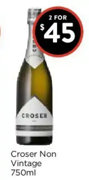Foodworks Croser Non Vintage 750ml offer