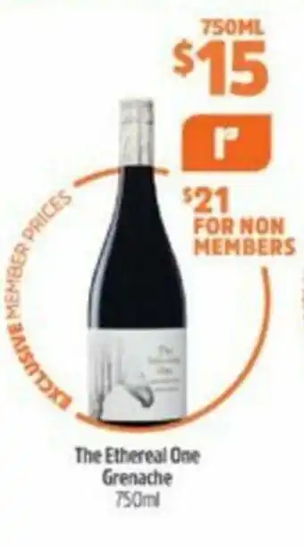 The Ethereal One Grenache 750ml