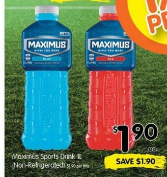 Spar Maximus Sports Drink 1L offer