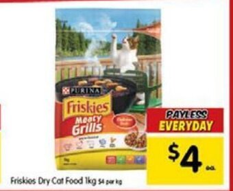 Spar Friskies Dry Cat Food 1kg offer