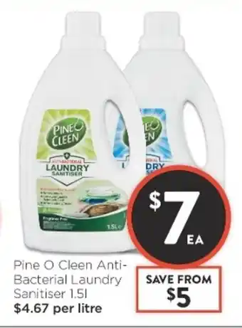 Pine O Cleen Anti-Bacterial Laundry Sanitiser 1.5L