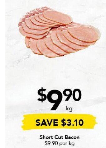 Drakes Short Cut Bacon offer