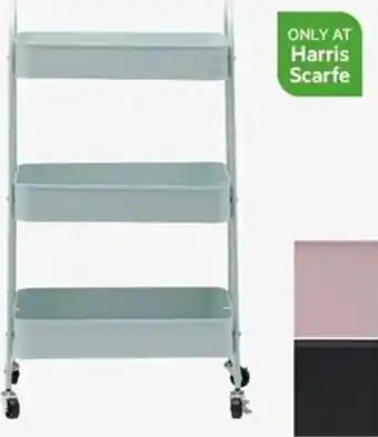 Harris Scarfe SOREN 3 Tier Storage Trolley offer