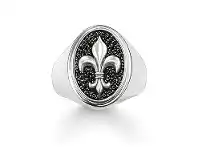 Bevilles Jewellery Thomas Sabo Signet Ring "Fleur-De-Lis" offer