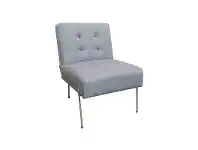LivingStyles Nahant Fabric Lounge Chair, Navy offer