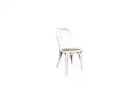 LivingStyles Maillet Stackable Bentwood Dining Chair, White offer