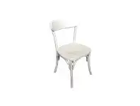 LivingStyles Loreux Timber Dining Chair, White offer