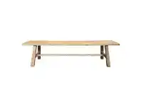 LivingStyles Tiance Reclaimed Elm Timber Dining Bench, 180cm offer
