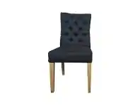 LivingStyles Morrill Fabric Dining Chair, Black offer