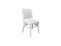 LivingStyles Aubres Timber & Rattan Dining Chair, White offer