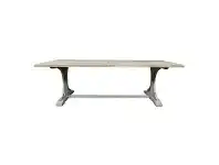 LivingStyles Ladaux Reclaimed Elm Timber Dining Table, 245cm offer