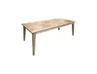 LivingStyles Ardentes Oak Timber Dining Table, 200cm offer