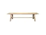 LivingStyles Tiance II Reclaimed Elm Timber Dining Bench, 180cm offer