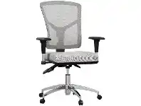 Officeworks Pago Matrix Mesh Back Alloy Base Chair Pearl offer