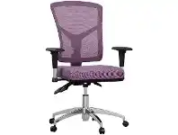 Officeworks Pago Matrix Mesh Back Alloy Base Chair Plum offer